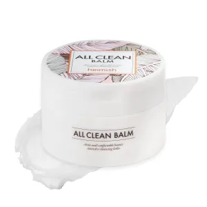 HEIMISH All Clean Balm - Cleansing Balm, Waterproof Makeup Remover, Face Cleanser, Oil Based Cleanser, Korean Skincare with Natural Aroma Oil, Vegan, For All Skin Types, 4.0fl.oz/120ml