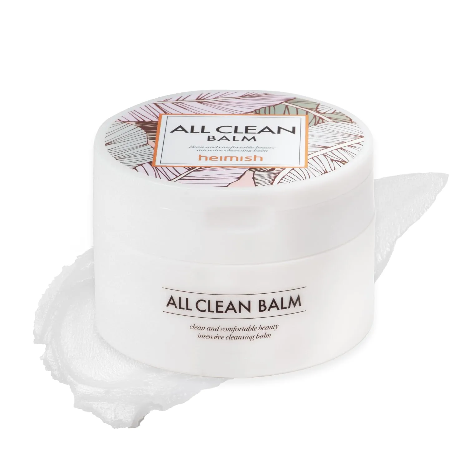 HEIMISH All Clean Balm - Cleansing Balm, Waterproof Makeup Remover, Face Cleanser, Oil Based Cleanser, Korean Skincare with Natural Aroma Oil, Vegan, For All Skin Types, 4.0fl.oz/120ml