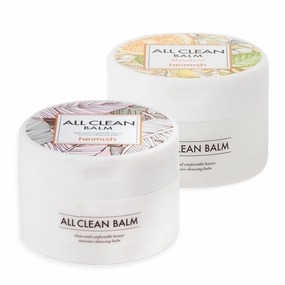 HEIMISH All Clean Balm Set (Original & Mandarin) - Cleansing Balm, Waterproof Makeup Remover, Face Cleanser, Oil Based Cleanser, Korean Skincare with Natural Aroma Oil (Original & Mandarin)