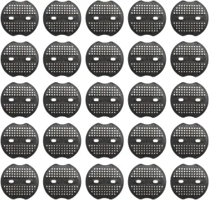 Hemoton 100Pcs Garden Stakes Gasket,U-Shaped Garden Staples Gasket,Landscape Staples Gasket Pad,Landscape Stakes Pad,Garden Staples Plastic Buffer Washer, Landscape Staple Stakes Gaskets Fixing Gasket