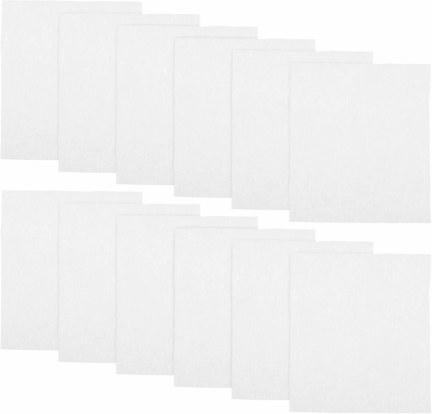 Hemoton 1200pcs Soft Nonwoven Makeup Remover Pads for for for Makeup Removal and Wet Application Portable for Travel and Daily Use