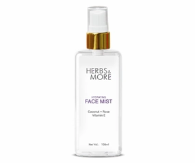 Herbs & More Hydrating Face Mist - 100 ML | Refreshing & Moisturizing Spray | Instant Skin Hydration | Natural Ingredients