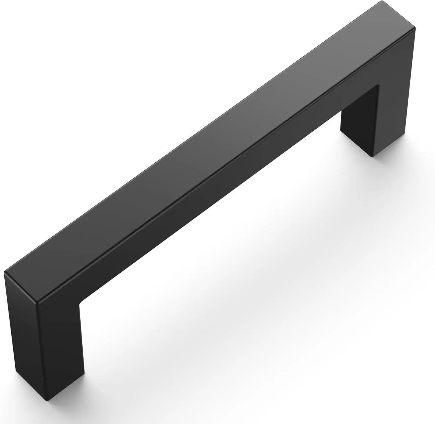 Hickory Hardware Heritage Designs Contemporary Pull 3-3/4 Inch (96mm) Center to Center Matte Black Finish (10-Pack)