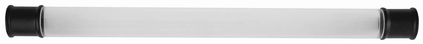 Hickory Hardware 1 Pack Solid Core Kitchen Cabinet Pulls, Luxury Cabinet Handles, Doors & Dresser Drawers, 8-13/16 Inch (224mm) Hole Center, Crysacrylic with Matte Black, Midway Collection