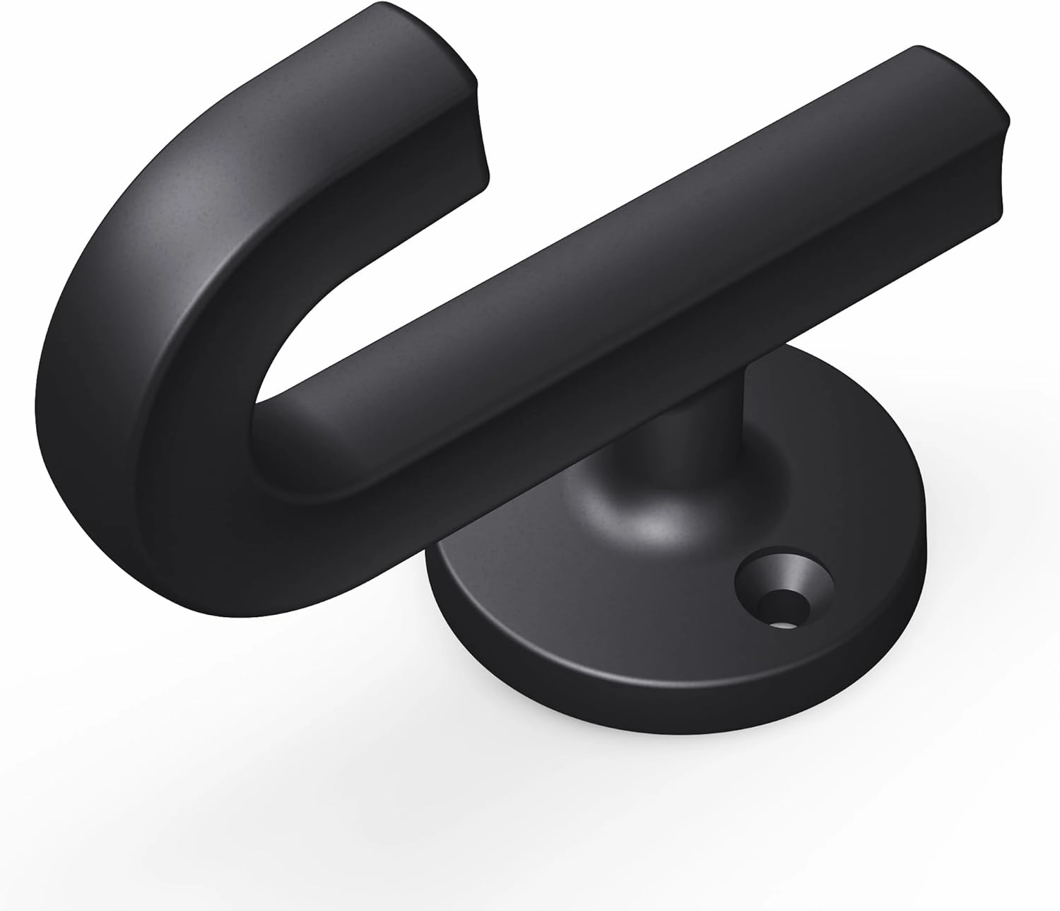 Hickory Hardware H077888MB-5B Woodward Collection Hook 1-1/8 Inch Center to Center Matte Black Finish (5-Pack)