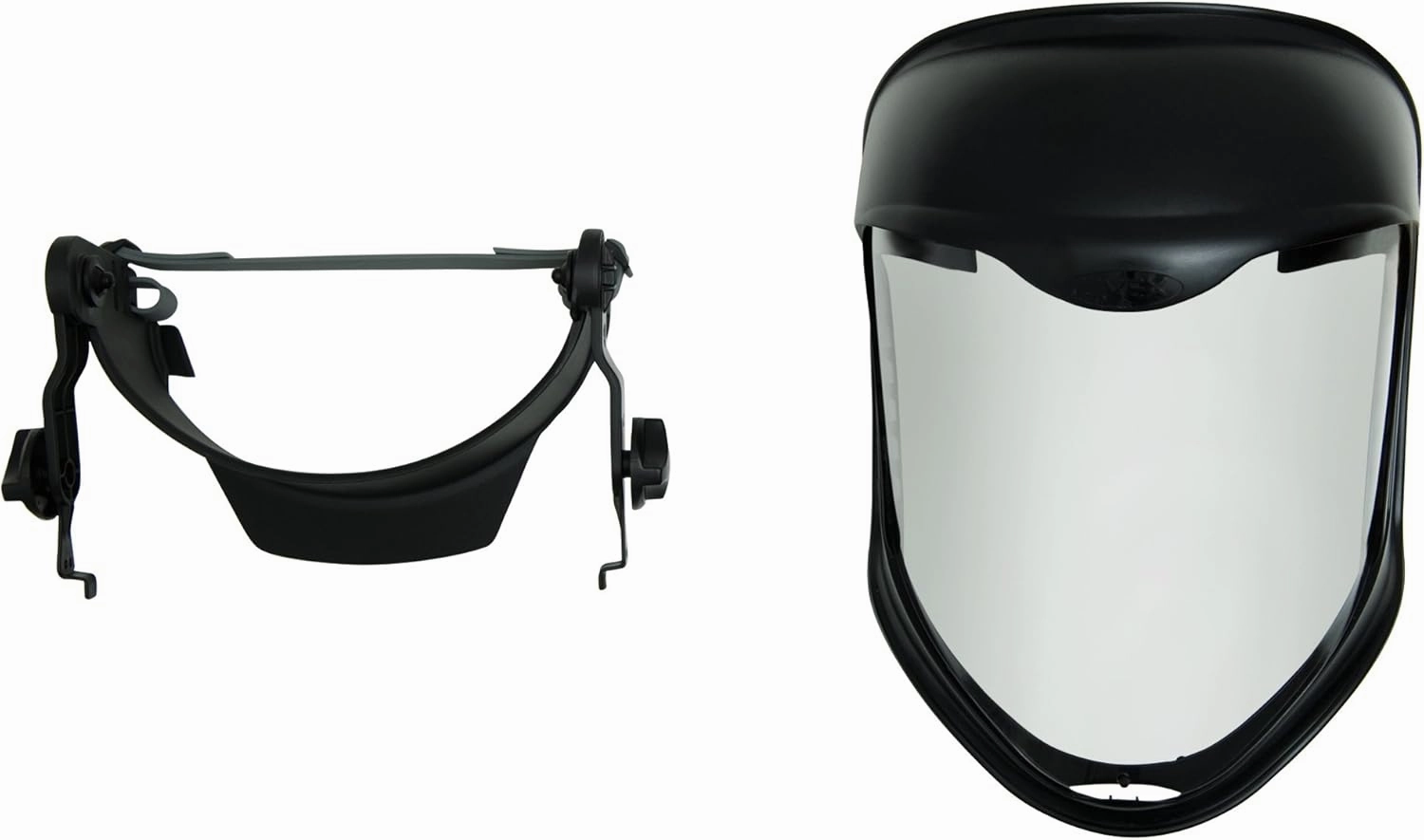 Honeywell Uvex Bionic Face Shield with Hard Hat Adapter and Clear Polycarbonate Visor (S8505)