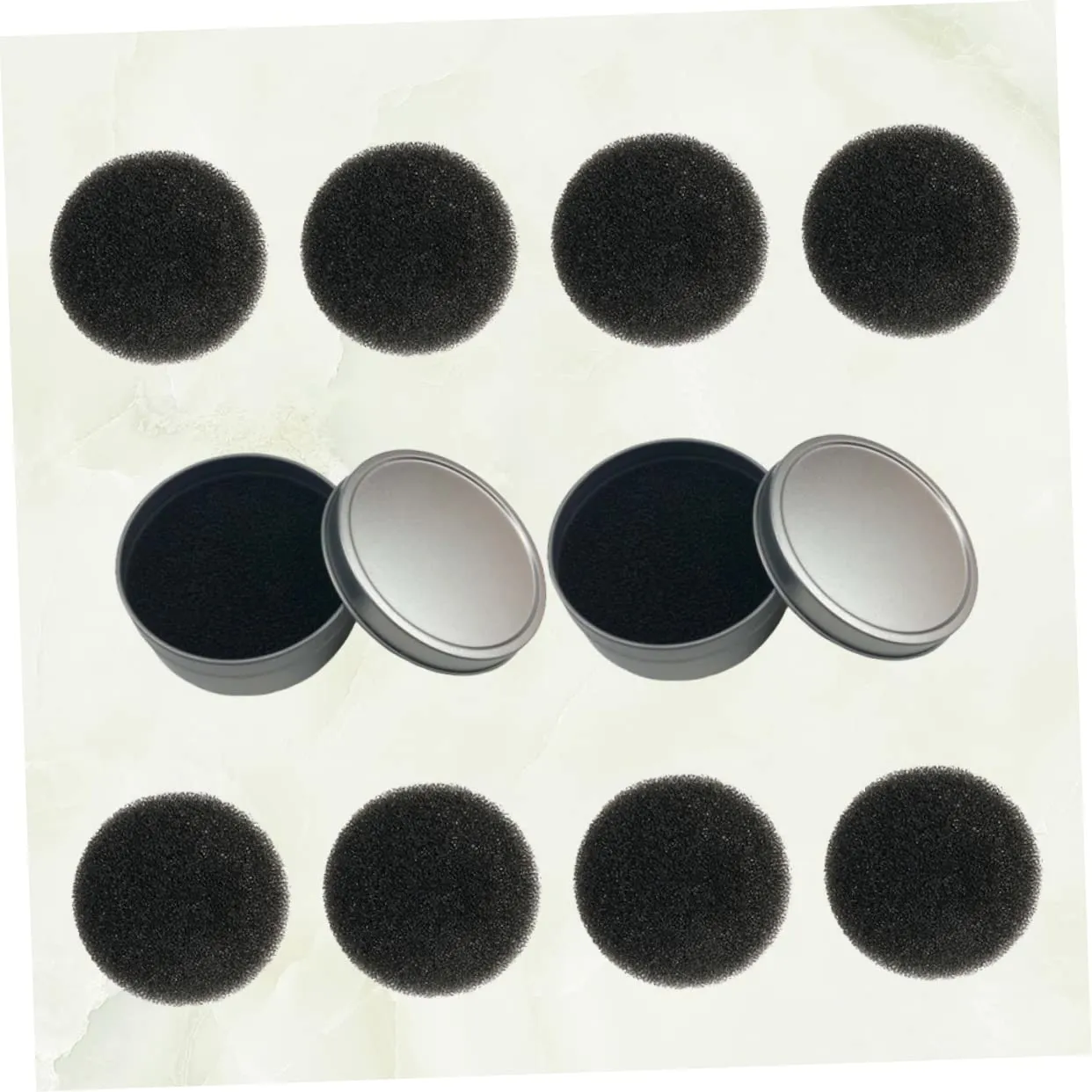 Housoutil 3 Sets 15pcs Makeup Brush Cleaner Set Electric Makeup Brush Sponge Cleaner Tool Machine Washable Quick Dry Travel-friendly