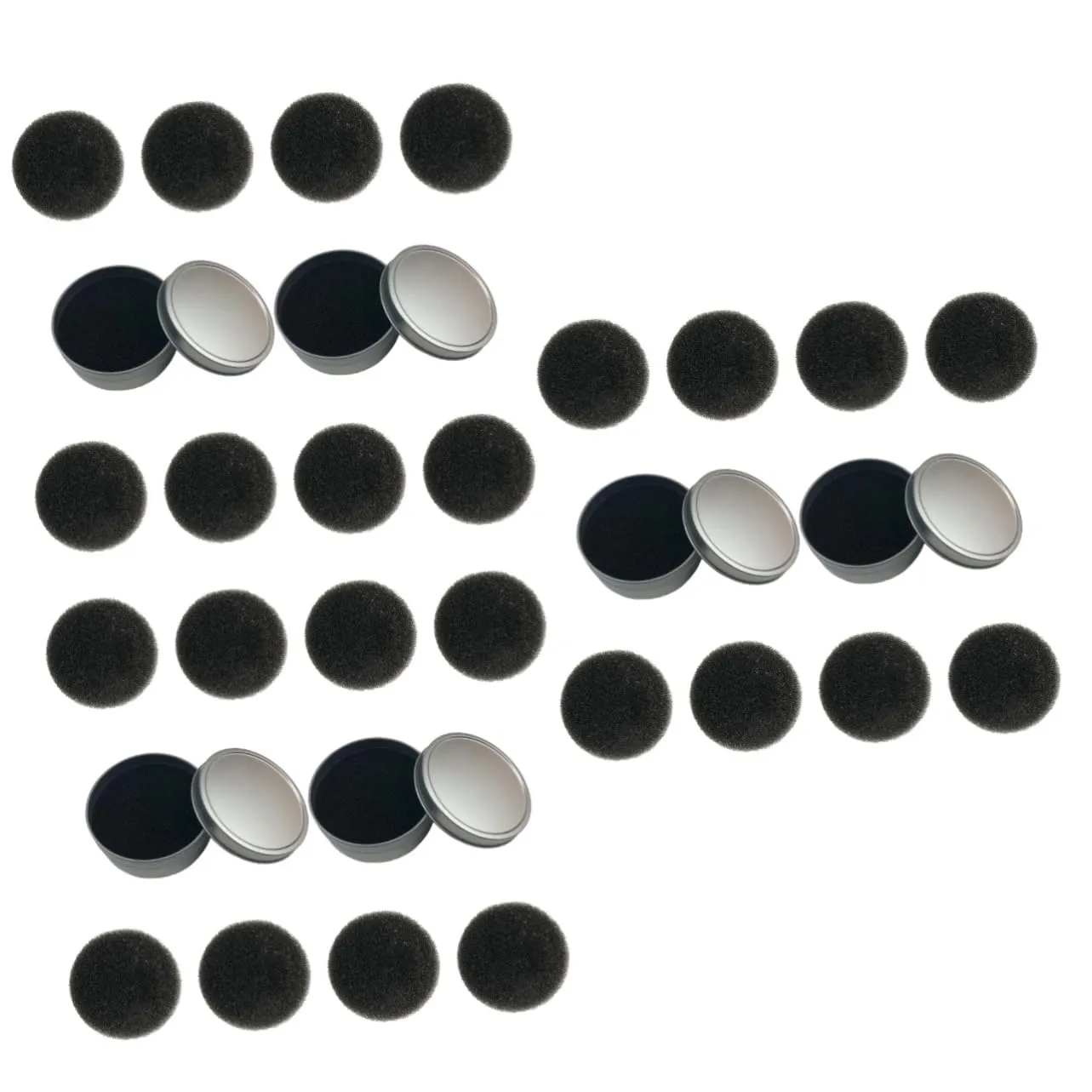 Housoutil 3 Sets 15pcs Makeup Brush Cleaner Set Electric Makeup Brush Sponge Cleaner Tool Machine Washable Quick Dry Travel-friendly