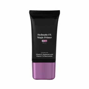 Hydmatte FX Magic Primer | SPF 50 | Blurs Imperfection | Hydrates Skin | Lightweight Formula Hide Pores | Matte Finish & Oil-Control Primer | Water-Proof & Smoothening | Long-Lasting | 20gm