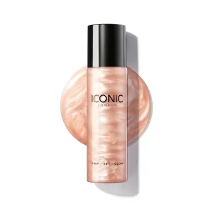 ICONIC LONDON Prep-Set-Glow | Hydrating   Setting   Glowing Spray, 3-in-1 Formula for a Dewy, Radiant Finish
