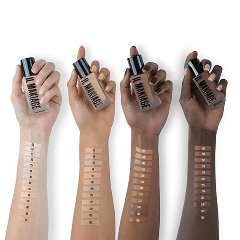 Il Makiage WOKE UP LIKE THIS FLAWLESS Gel BASE FOUNDATION SHADE (045) -30 ML, 1 Fl Oz