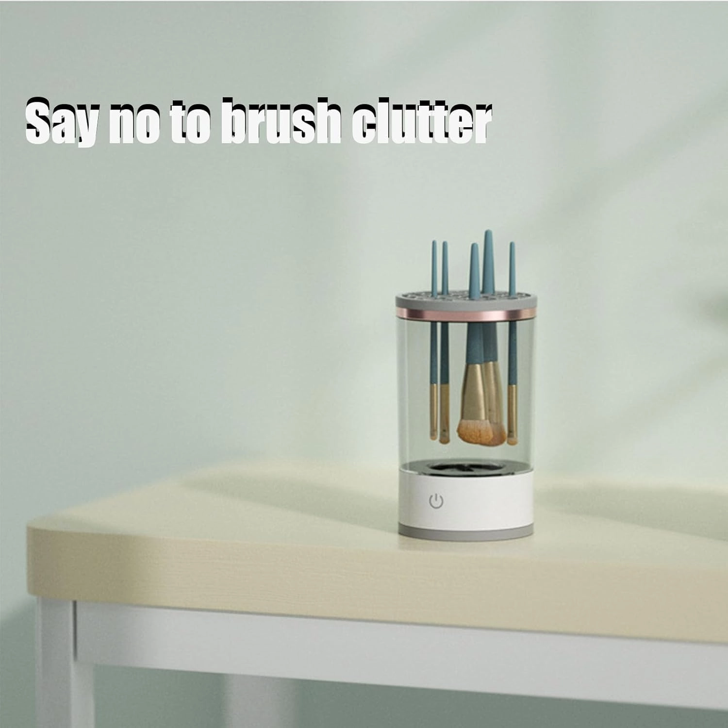 Illumi Brush Blender, Cosmetic Brush Cleaner, Electric Makeup Brush Cleaner, Brush Blender Cleaner (1PCS)