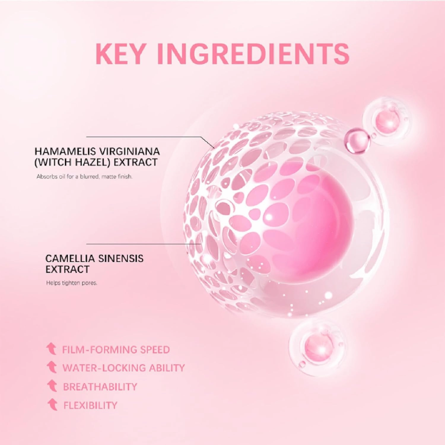 Imaginaryl Powder Glass Setting Spray, Ultra Smooth Finish Setting Spray - Hydrating Makeup Settings Sprays for Radiant, Glass-Skin Finish, Makeup Wear up to 12 Hours (1Pc)
