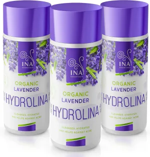 InaEssentials Organic Lavender Water- Hydrolina, Anti - Acne Toner for Face and Body, Skin Care Hydrolat