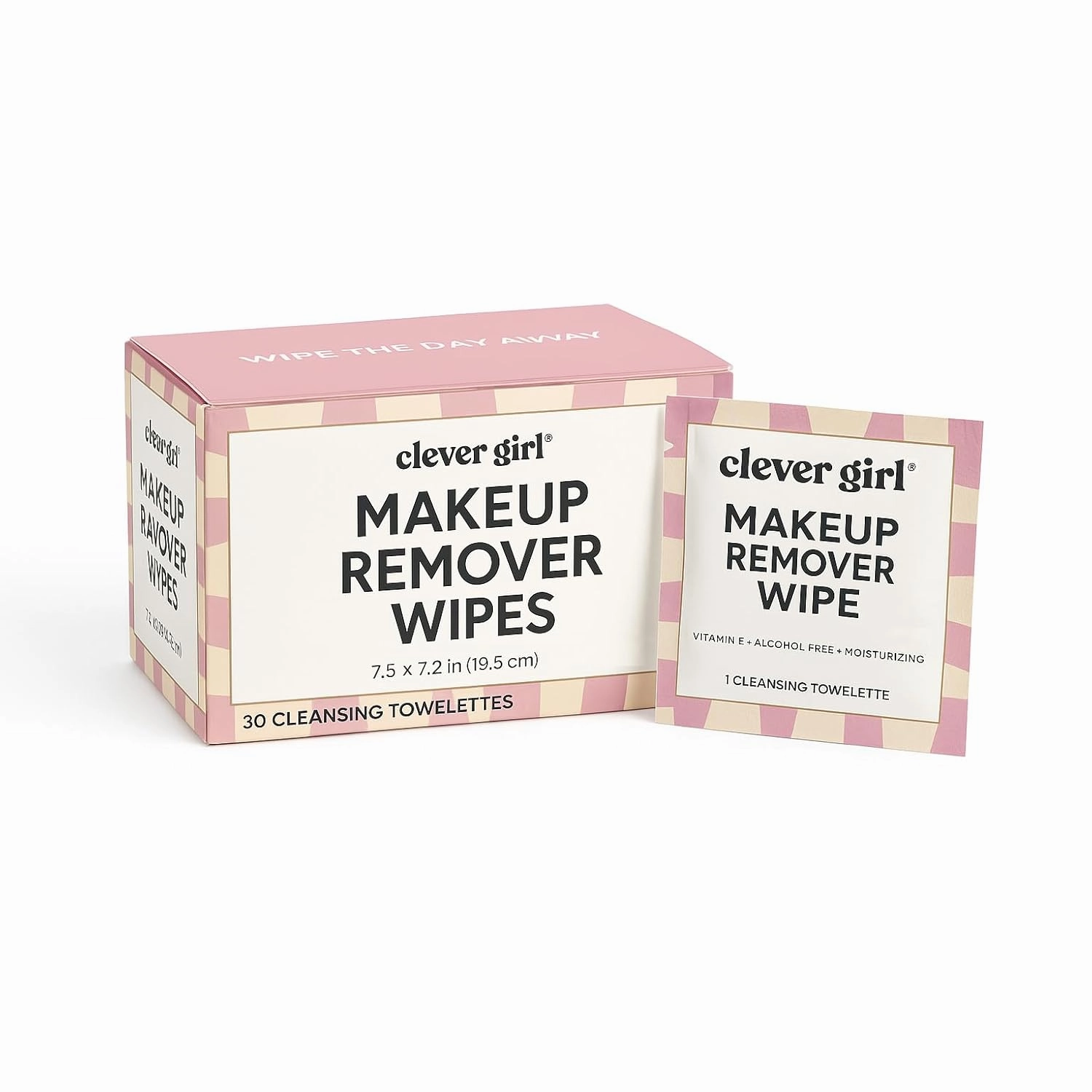 Individually Wrapped Bulk Makeup Remover Wipes with Micellar Water, Green Tea Extract, Aloe & Vitamin E - Travel Friendly Individual Micellar Cleansing Wipes (150 Pack)
