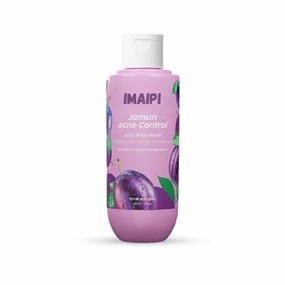 Jamun Acne Control Body Wash, 2% Salicylic Acid, Exfoliating Body Cleanser with Aloe Vera, 236ml