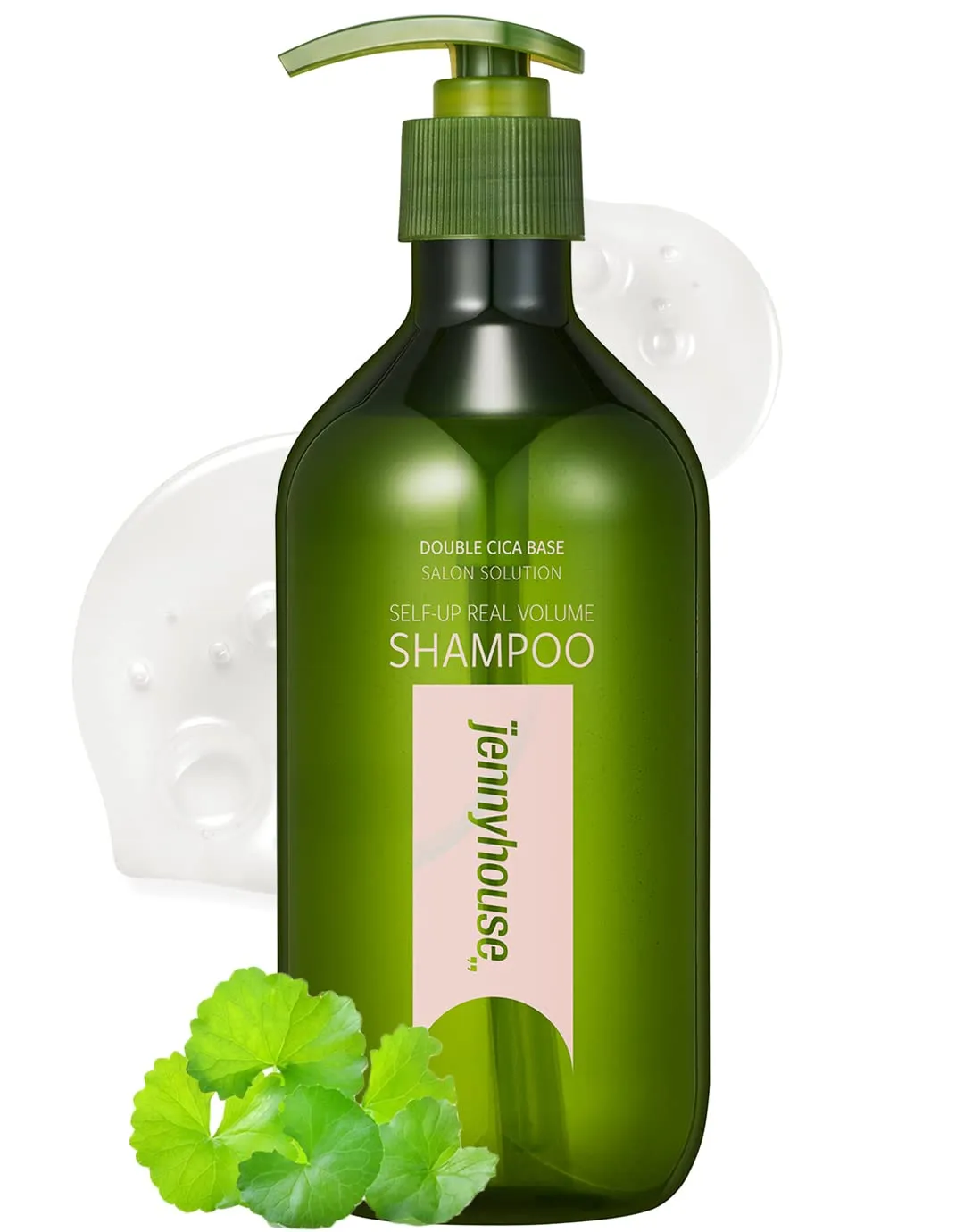JENNYHOUSE Self-Up Real Volume Shampoo - Volumizing & Clarifying Shampoo for Thin Hair - Sulfate and Silicone Free - Deep Clean Scalp & Hair Thickening - Sandalwood & Rose Scent, 16.9 fl.oz.