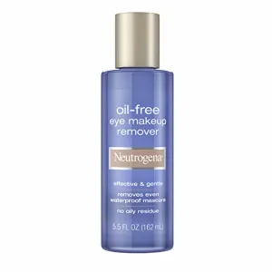 Johnson & Johnson 05065 Neutrogena Skin Care Eye Makeup Remover, Oil Free, 5.5 fl. oz. Volume (Pack of 12)