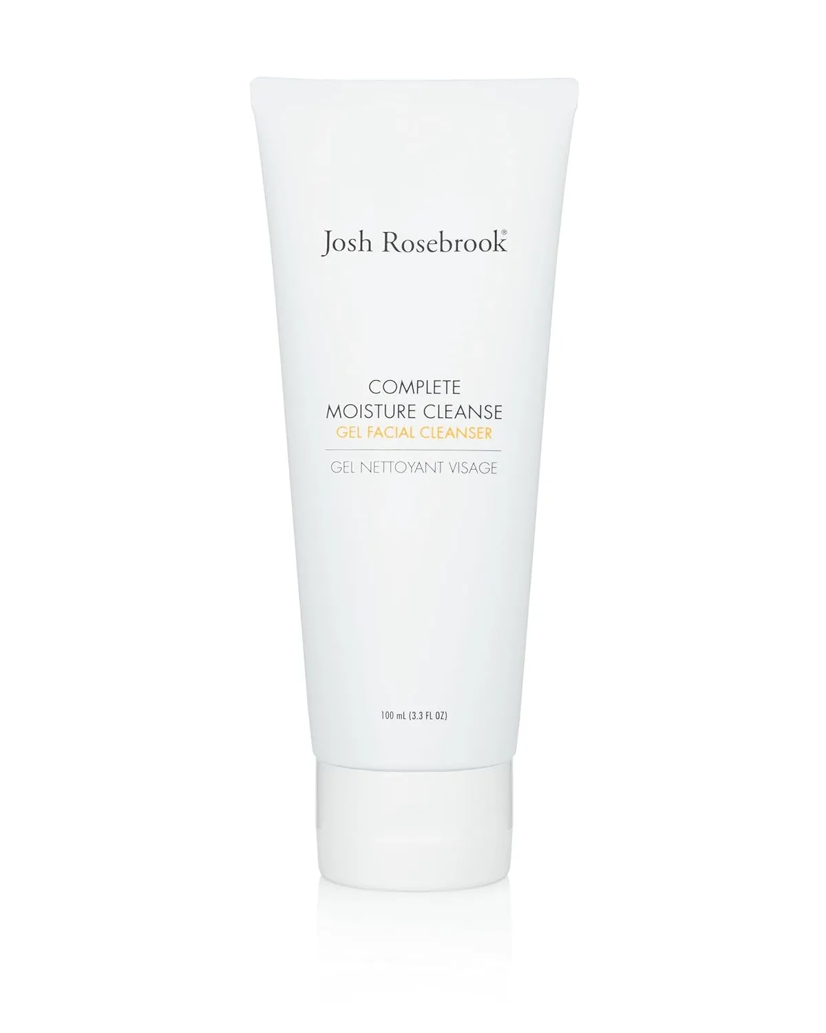 Josh Rosebrook - Complete Moisture Cleanse Gentle gel facial cleanser Gentle, effective pH balanced cleanser for all skin types- 100mL - 3.3 Oz