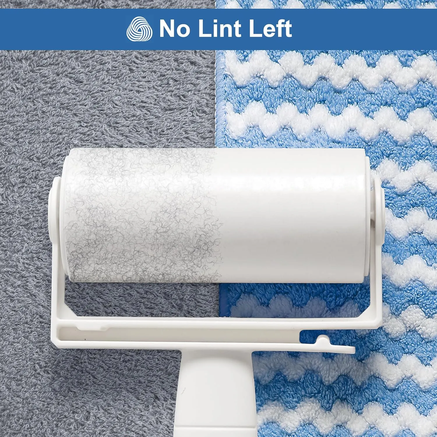 JOYMOOP Microfiber Cleaning Cloth, Pure Blue Towels with Edging, Small Size 18 Pack (10" x 10"), Absorbent Streak Free Lint Free Rags for Cleaning, Reusable and Washable Towels