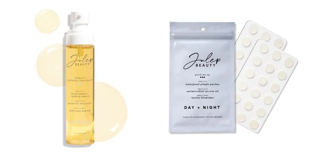 Julep Cleansing Oils and Makeup Remover (Cleansing Oil   Pimple Patches)