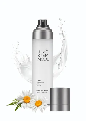 [JUNGSAEMMOOL OFFICIAL] Essential Mool Micro Fitting Face Mist (120ml) | Facial Spray | Setting Spray for Makeup and Face Primer | Hydrating Ultra Fine Mist | Glow Finish