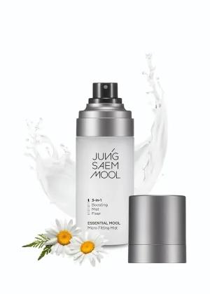 [JUNGSAEMMOOL OFFICIAL] Essential Mool Micro Fitting Face Mist (55ml) | Facial Spray | Setting Spray for Makeup and Face Primer | Hydrating Ultra Fine Mist | Glow Finish