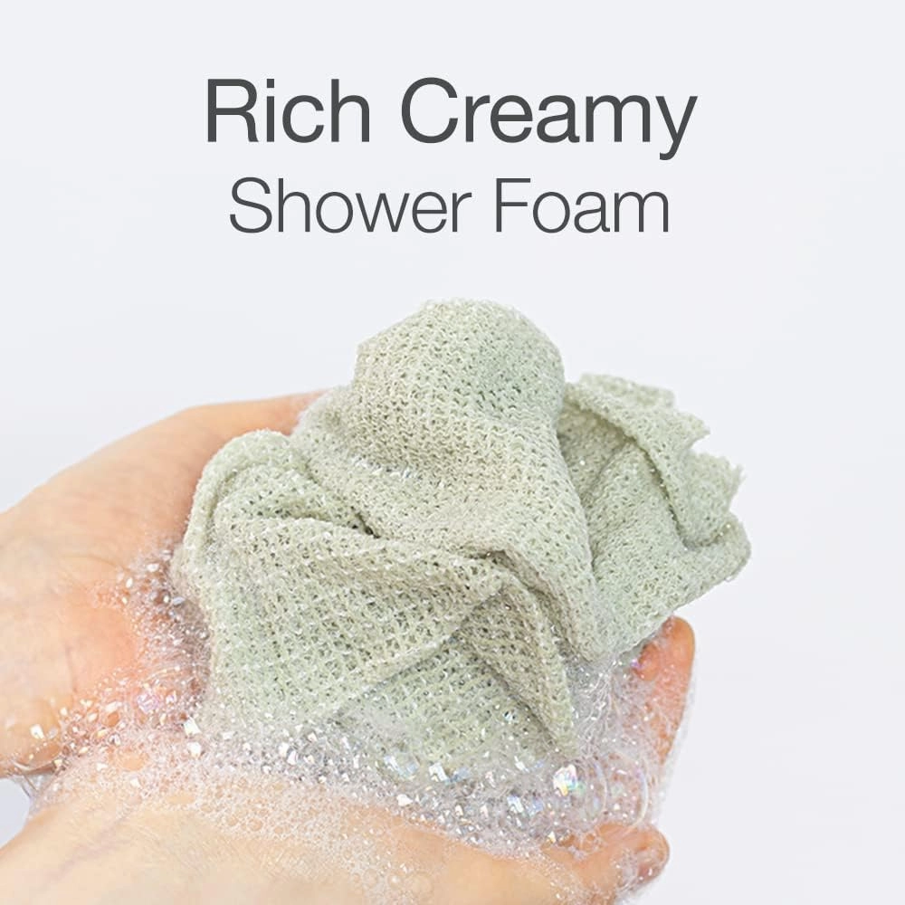 JUNRO (2 Pack) Exfoliating Shower Towel - Exfoliating Washcloth for All Skin Types - Made in Korea