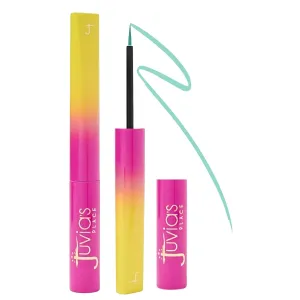 Juvia's Place Garden Of Juvia's Liquid Liner Aqua - Bright Aqua Blue, Long-lasting, Intense Color Liquid Makeup, Cruelty-free, Smudge-proof Makeup