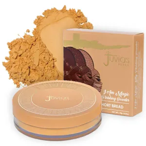 Juvia's Place I Am Magic Silky Finishing Powder - Short Bread – Lightweight Loose Face Powder for Women, Makeup for Under Eye & Face - Talc & Paraben Free - Flawless Matte Finish for Everyday Use