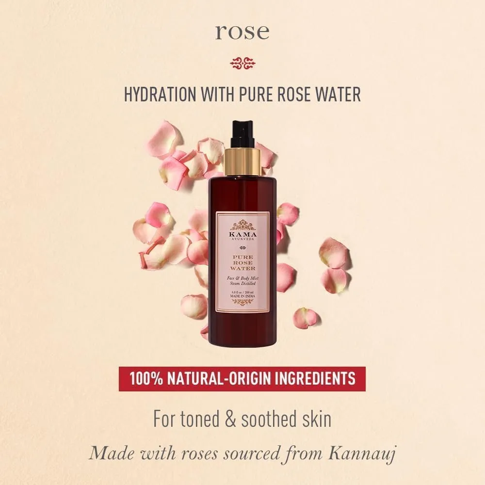 Kama., Ayurveda Pure Rose Water