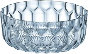 Kartell Jellies Family Bowl by Patricia Urquiola, Pack of 1, Transparent Light Blue