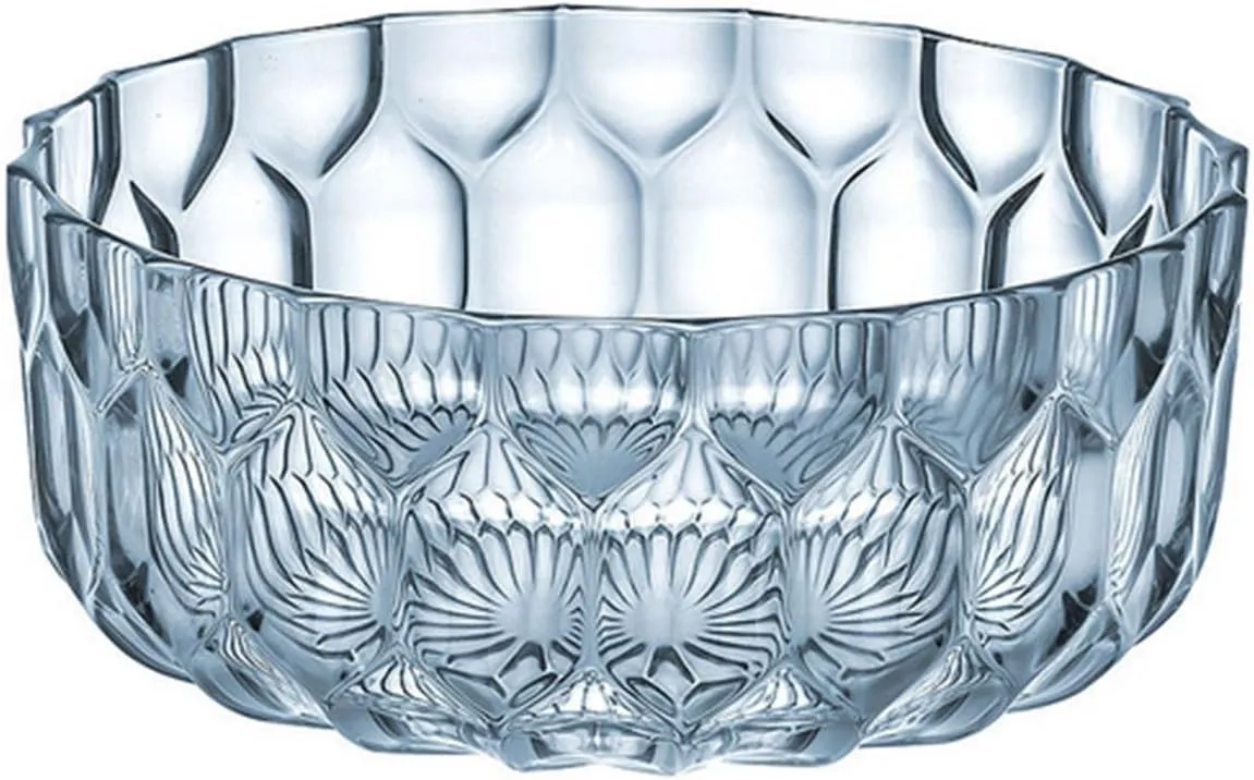 Kartell Jellies Family Bowl by Patricia Urquiola, Pack of 1, Transparent Light Blue