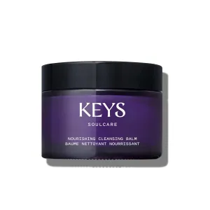 Keys Soulcare Nourishing Cleansing Balm   Makeup Remover, Soothing Cleanser Removes Impurities & Hydrates Skin with Shea Butter, Cruelty-Free, 2.82 Oz