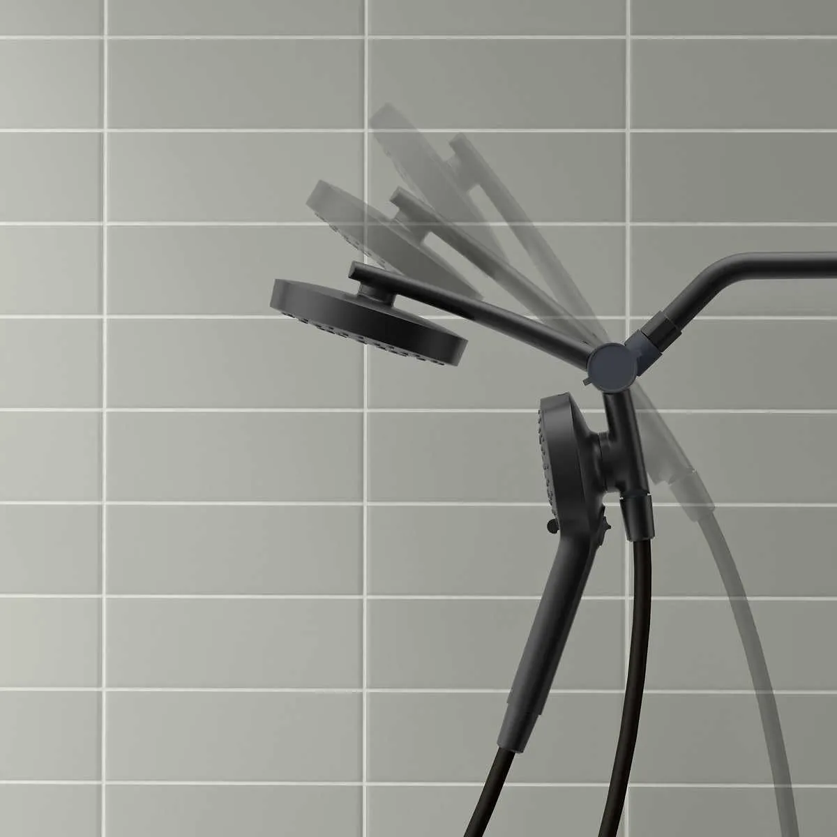 Kohler Prone 3-in-1 Multifunction Shower Head with PowerSweep (Matte Black)