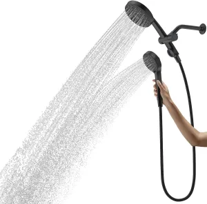 Kohler Prone 3-in-1 Multifunction Shower Head with PowerSweep (Matte Black)
