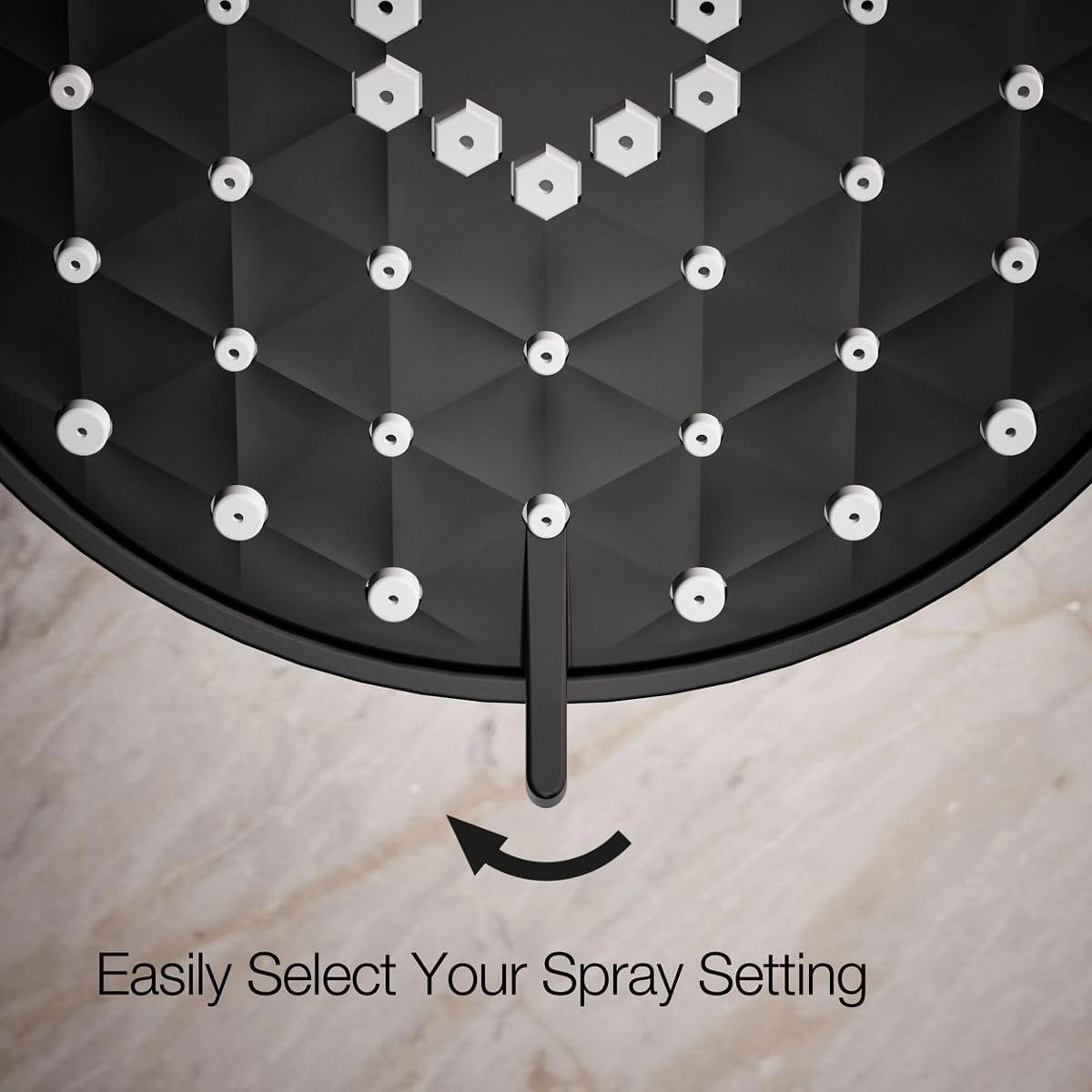 Kohler 72419-G-BL Awaken G110 1.75 gpm Multifunction showerhead, Matte Black