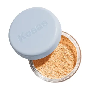 Kosas Cloud Set Loose Powder – Translucent Setting   Blurring Talc-Free Face Powder in Translucent - Buttery (Ultra Sheer Yellow)