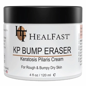 KP Bump Eraser Cream 4 Oz – Soften, Nourish Rough and Bumpy Skin with 2% BHA – Keratosis Pilaris - For All Types – No Scrubbing Required – Fragrance and Paraben Free