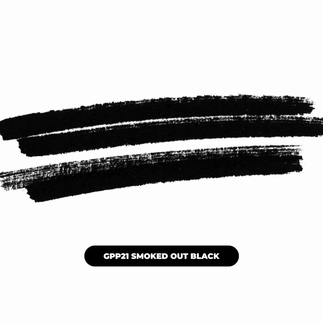 L.A. Girl Hyper Cake Liner, Smoked Out Black GPP21 (Pack of 2)