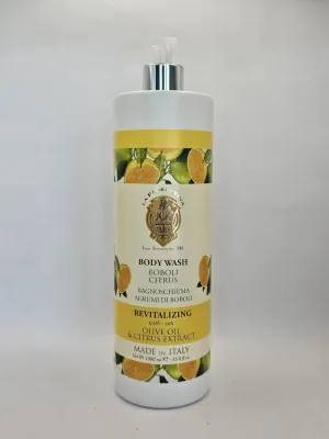 La Agrumi Di Boboli Florentina Revitalizing Citrus Body Wash with Olive Oil, Made in Italy, 33.8 fl oz