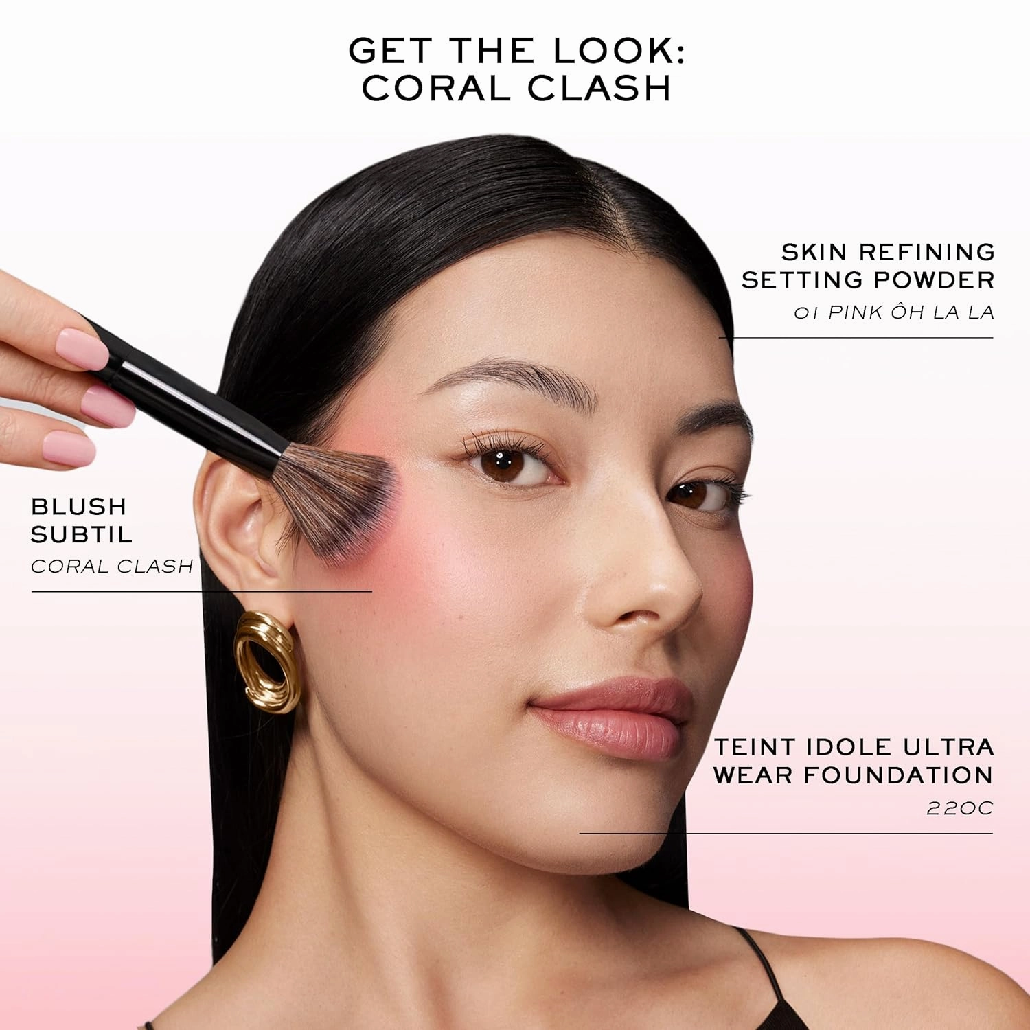 Lancôme Blush Subtil Blush - Oil-Free Silky Makeup Powder - Long-Wear Face Blush