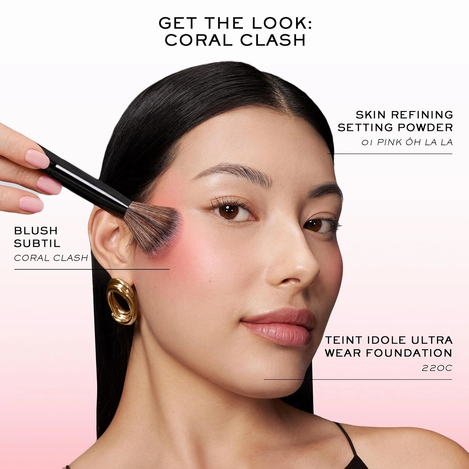 Lancôme Blush Subtil Blush - Oil-Free Silky Makeup Powder - Long-Wear Face Blush