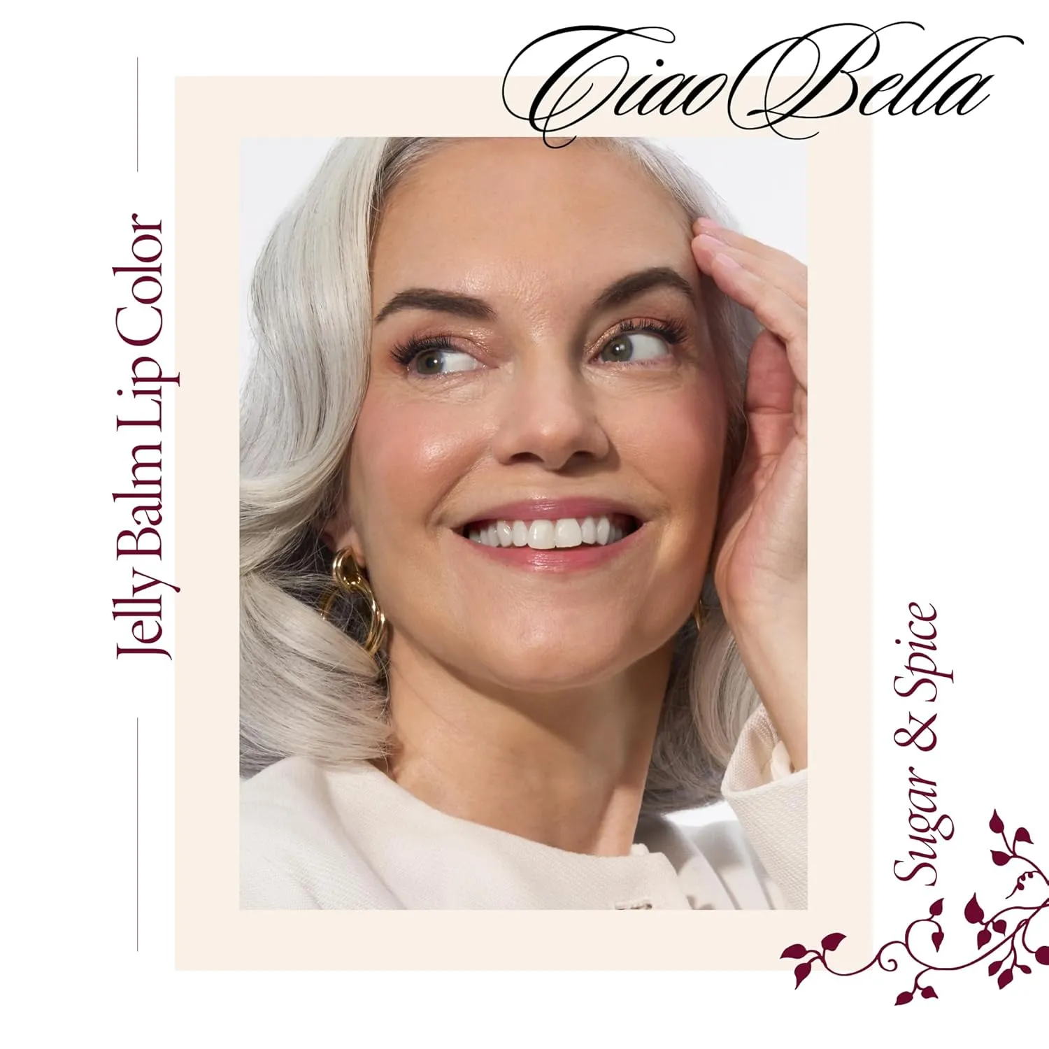 LAURA GELLER NEW YORK Jelly Balm Hydrating Lip Color Duo - Very Black Cherry   Sugar & Spice - Holiday 2024