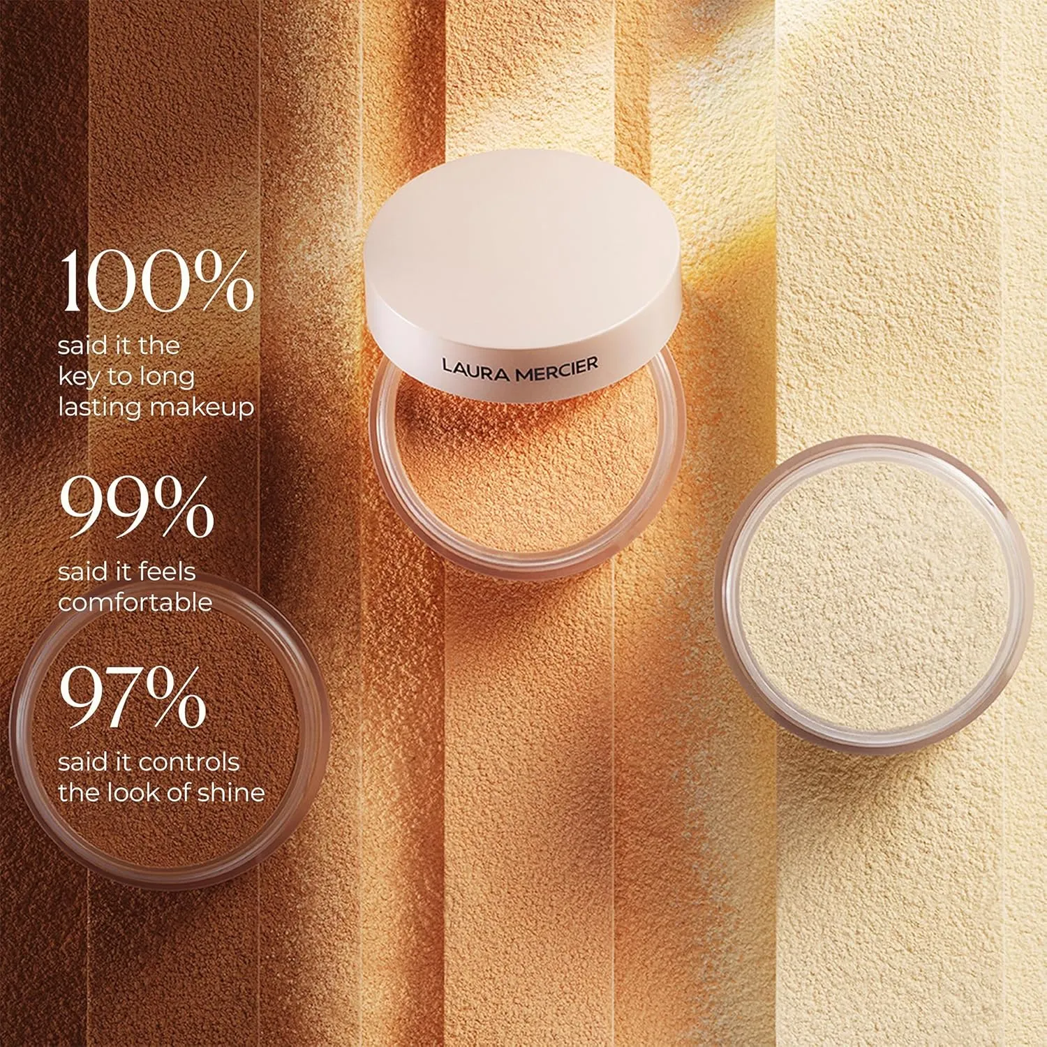 Laura Mercier Translucent Loose Talc-Free Setting Powder Ultra-Blur: Natural & Blurring Finish, Long Lasting, For Normal to Dry   Mature Skin, 4 Shades for All Skin Tones, Hyaluronic Acid Infused