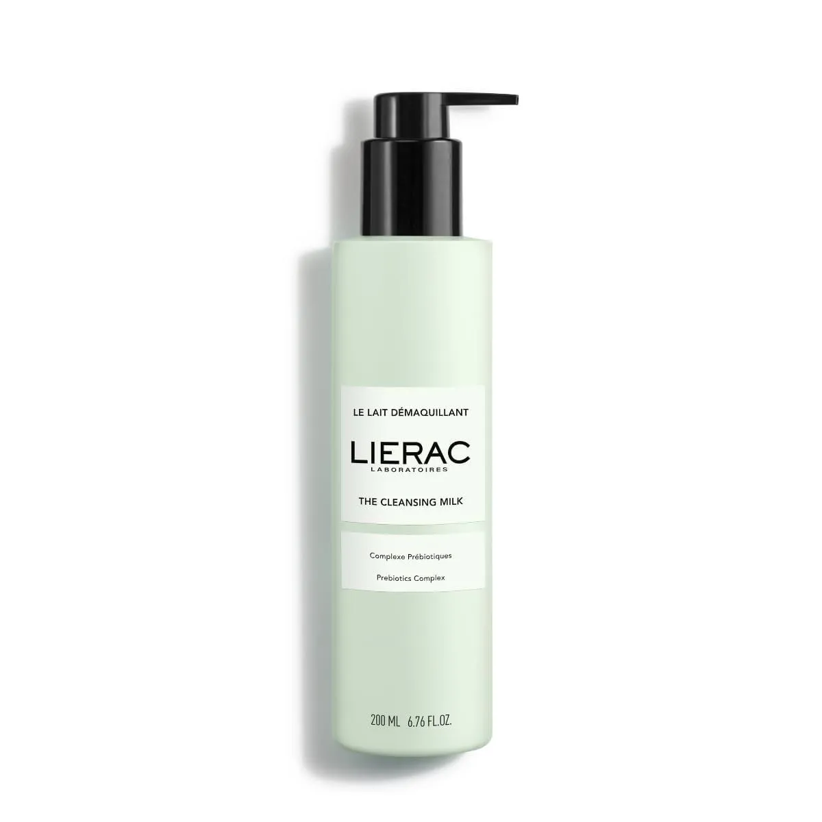 Lierac Make-Up Remover The Cleansing Milk - Natural Cleanser Face Wash for Women, Remove Makeup and Nourishes Skin, Perfect For Normal Sensitive Skin- 200 ml