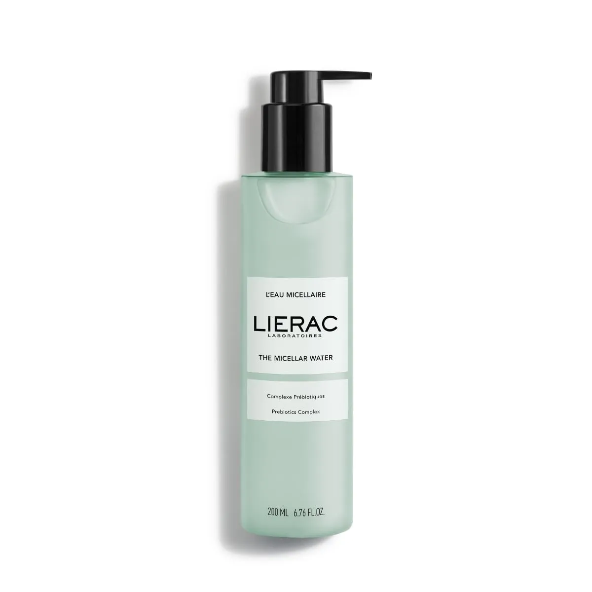 LIERAC|Micellar Water Cleanser - Gentle Makeup Remover and Cleanser with Marine Prebiotics - Cleansing Water - Ideal for Sensitive Skin - 200 ml Bottle
