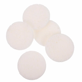 LIFKOME Face Sponges 50pcs Facial Cleansing Pads Round Cotton Pads Reusable Gentle for Skin