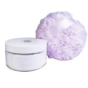 Lilac Scent Dusting Powder Gift Set - 8 oz Jar Talc-Free Silk Powder - Silky Body Puff