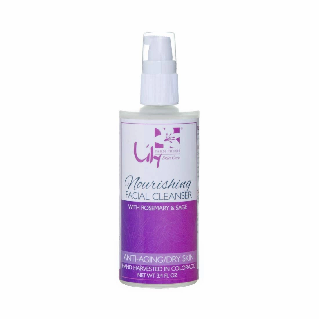 LILY OF COLORADO Cleanser Nourishing Face, 3.4 FZ
